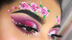 flower power makeup tutorial