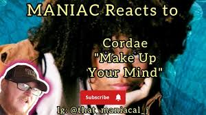 maniac reacts to cordae make up your