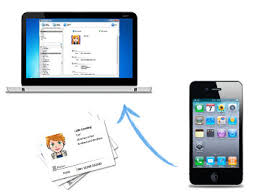 how to transfer iphone contacts to pc