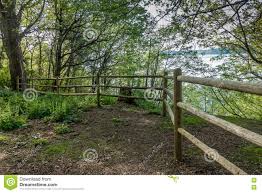 Dash Point Wooden Fence 2 Stock Image Image Of Dash 70405293