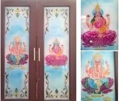 10 Latest Pooja Door Glass Designs With