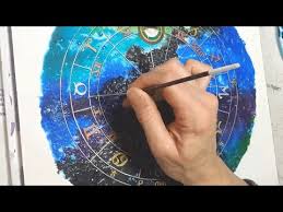 Painting The Natal Chart Youtube