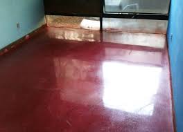 concrete floor polishing and staining