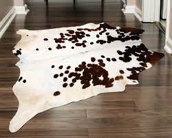new cowhide leather area rugs size 58
