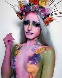 amazing body paint fantasy makeup