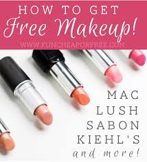 how to get free makeup from all your favorite brands mac lush sabon