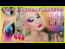30th birthday makeup look using all my