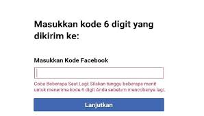 Dan tunggu sesaat, facebook sedang membuatkan akun baru sahabat. 3 Solusi Kode 6 Digit Facebook Untuk Konfirmasi Tidak Masuk Kepoindonesia