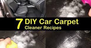 7 easy to make diy car carpet cleaner