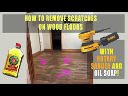 remove scratches from hardwood floors