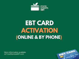 ebt card activation by phone