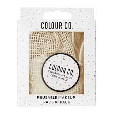 colour co reusable makeup pads small