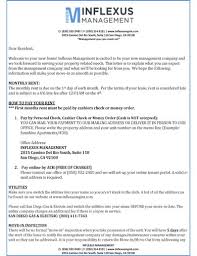 11 tenant welcome letter templates pdf