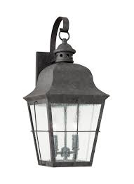 Seagull Lighting 8463 46 Two Light Chatham Colonial Outdoor
