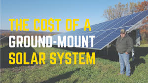 ground mount solar panel system