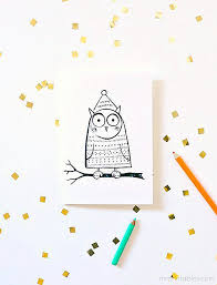 Print out the file on a4 or letter size paper or cardstock. Christmas Cards To Color In Mr Printables