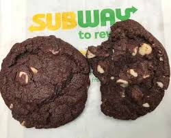 Blend in the cocoa and add baking soda, salt and blend well. Subway Copycat Cookies Double Chocolate Chip Cookie Madness
