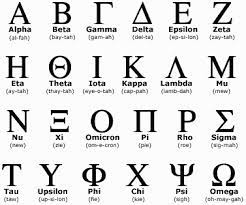 fraternity and sorority terminology