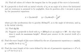 Cartesian Equation Of The Curve X