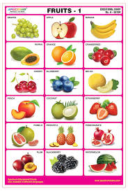 Spectrum Fruits 1 Pre Primary Kids Learning Educational