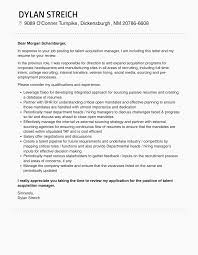 talent acquisition manager cover letter