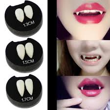 Hold the fang to its tooth, pressing just. Funny Halloween Glue Special Glue Vampire Fangs Dentures Scary Cosplay Glue Yk Halloween Home Garden