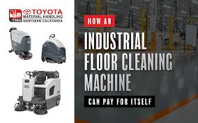industrial floor cleaning machine