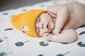 baby beanie hat light yellow clothes