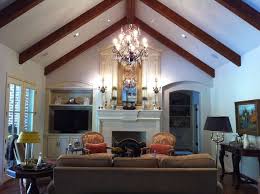 Great Room With Cathedral Ceiling Rake