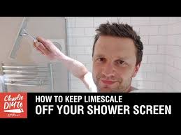 Keep Limescale Off Your Shower Screen