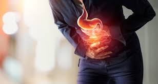 stomach pain diarrhea after an accident