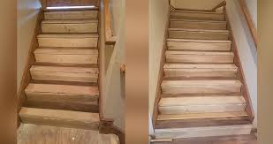 Few tips on how to install vinyl luxury planks, laminate wood flooring, wood floor, on stairs. Vinyl Plank Stairs Project By Benjamin At Menards