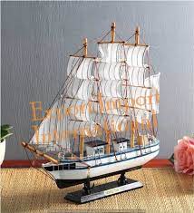 wooden sailing ship white sky blue