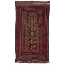 ancient beluchi carpet iran wool thin