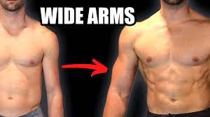 how i grew my arms wider from the