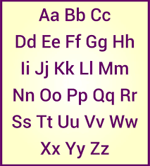 printable upper and lowercase alphabet