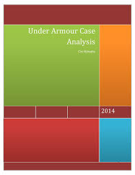 Case Study  Under Armour