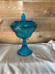 Buy Blue Grape Vine Covered Compote