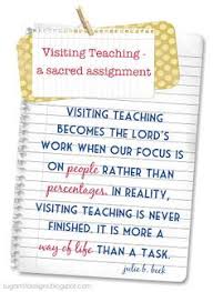 Visiting Teaching on Pinterest | Visiting Teaching Handouts ... via Relatably.com