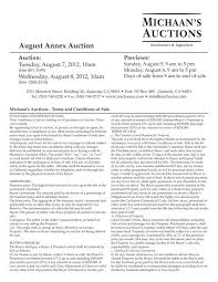 august annex auction michaan s auctions
