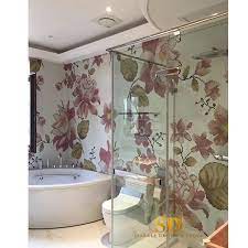 Master Bathroom Wall Decor Pink Lily