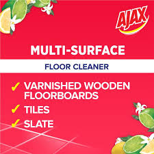 ajax floor cleaner baking soda
