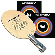 Butterfly Viscaria Pro Line Table Tennis Racket Viscaria Fl Blade Assembled Tenergy 05 2 1mm Red And Black Side Tape