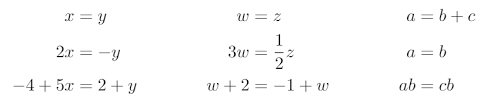 Aligning Equations With Amsmath