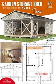 13 Diy Wooden Shed Plans You Can Easily