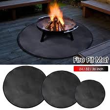 So how do deck protectors work as fire pit heat shields? Aihome Fire Pit Mat Fire Resistant Fire Pad Patio And Deck Protector Walmart Canada