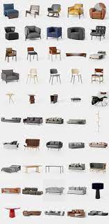 50 free cc0 furniture 3d models for