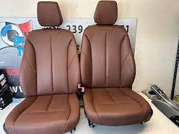 Bmw Front Leather Seat Pair Oem F32 F33