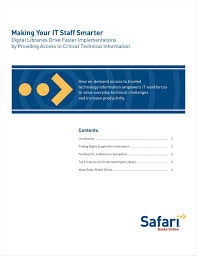 How To Make Your It Staff Smarter Free Safari Books Online Llc
