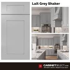 lait grey shaker kitchen cabinets